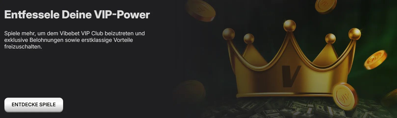 VIP Programm VibeBet Casino – exklusive Vorteile, Cashback und persönlicher Manager